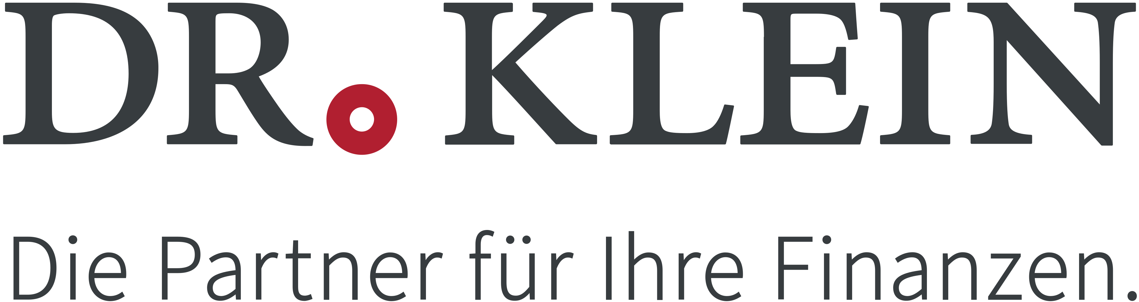 Logo Dr. Klein Baufinanzierung